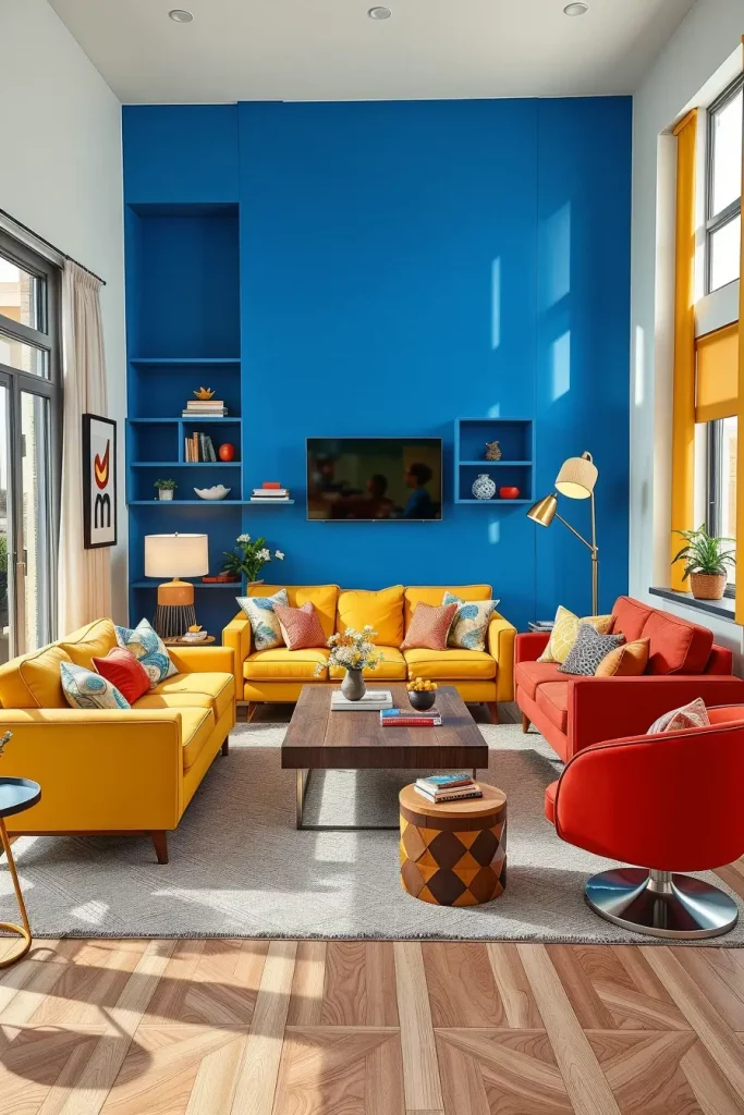 64 Primary Play Bold Living Room Decor Trends for a Modern Home