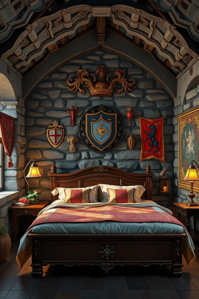 63 Medieval Bedroom Ideas to Transform Your Room into a Castle-Inspired Retreat