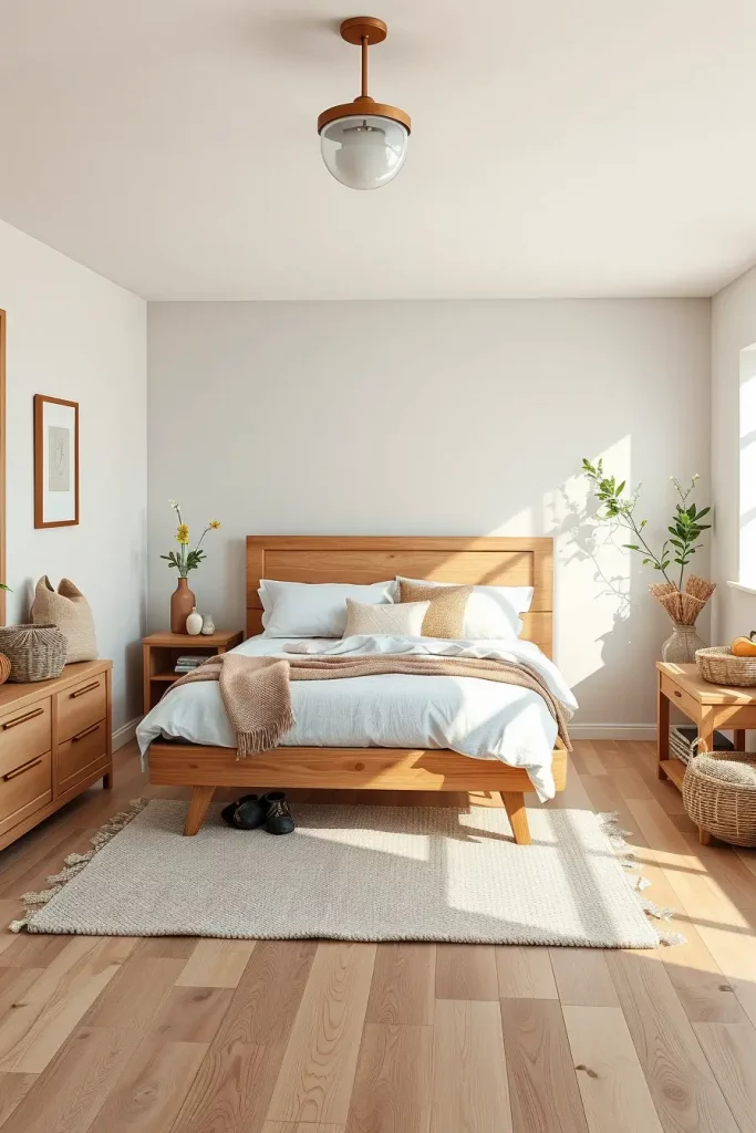 62 Modern Bedroom Design With Natural Materials for a Cozy and Stylish Space