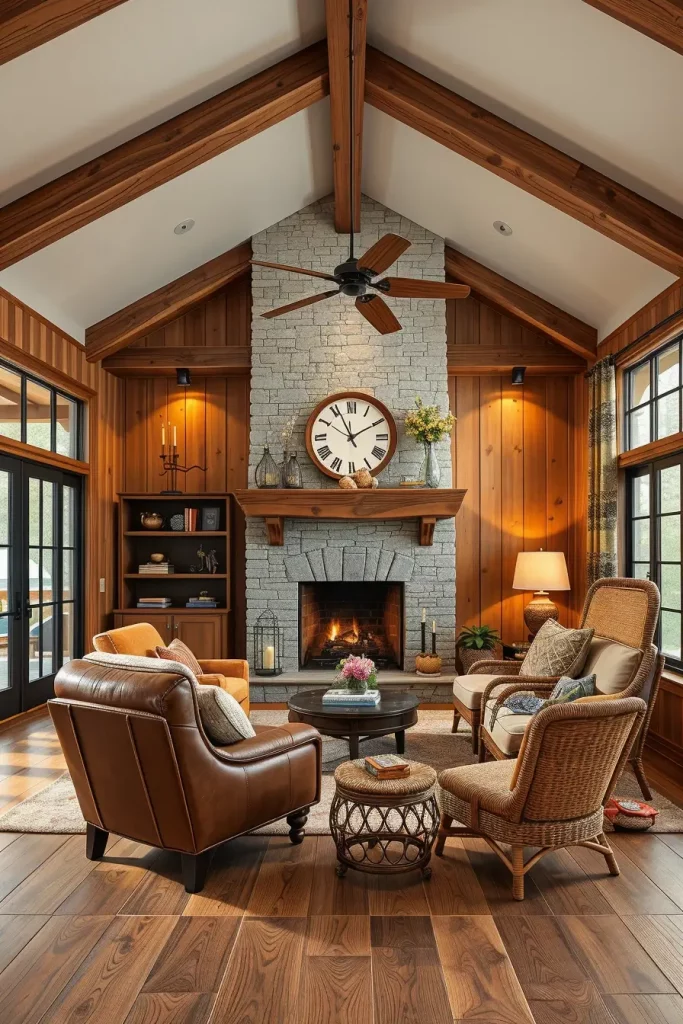 64 Warm Rustic Living Room Ideas for a Cozy and Inviting Home