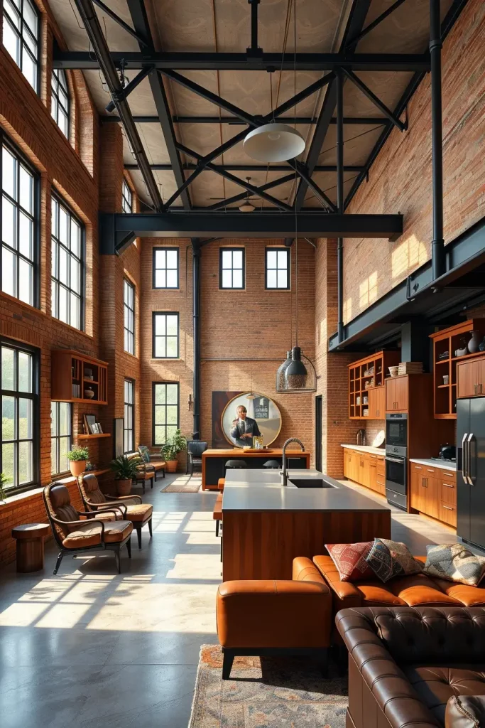 66 Cherry Coded Accents for Open-Plan Houses: Elegant Design Ideas
