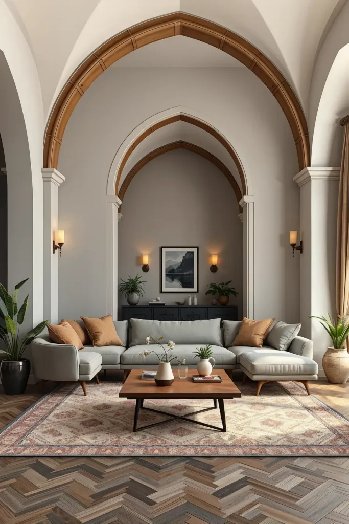 64 Gothic Living Room Arches and Windows: Elegant Design Ideas