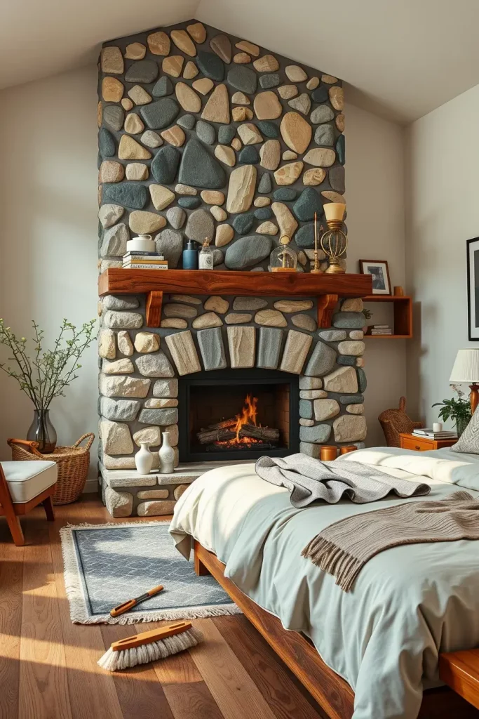 Stone Fireplace Bedroom: Cozy and Modern Design Ideas for Every Style