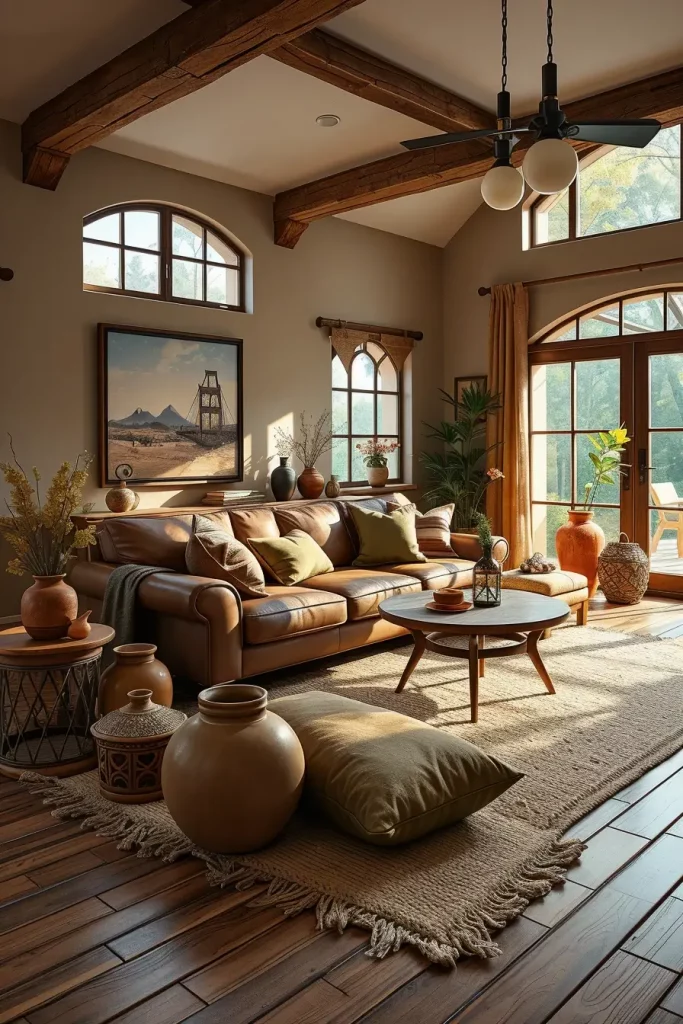 64 Warm Rustic Living Room Ideas for a Cozy and Inviting Home