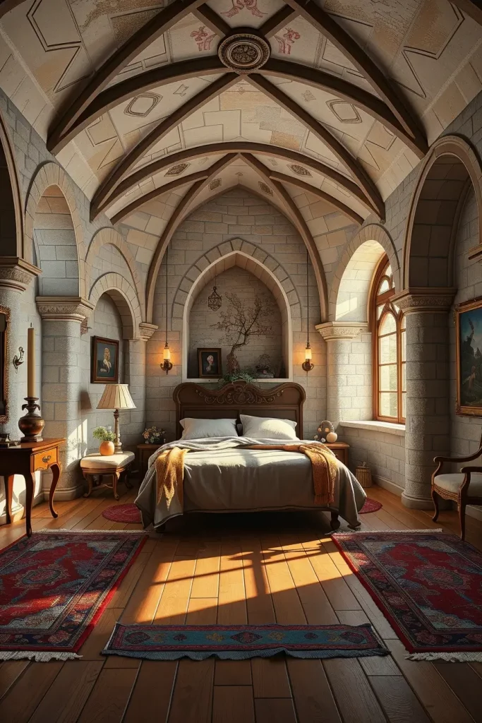 64 Castlecore Bedroom Inspiration Ideas for Dreamy Medieval Style