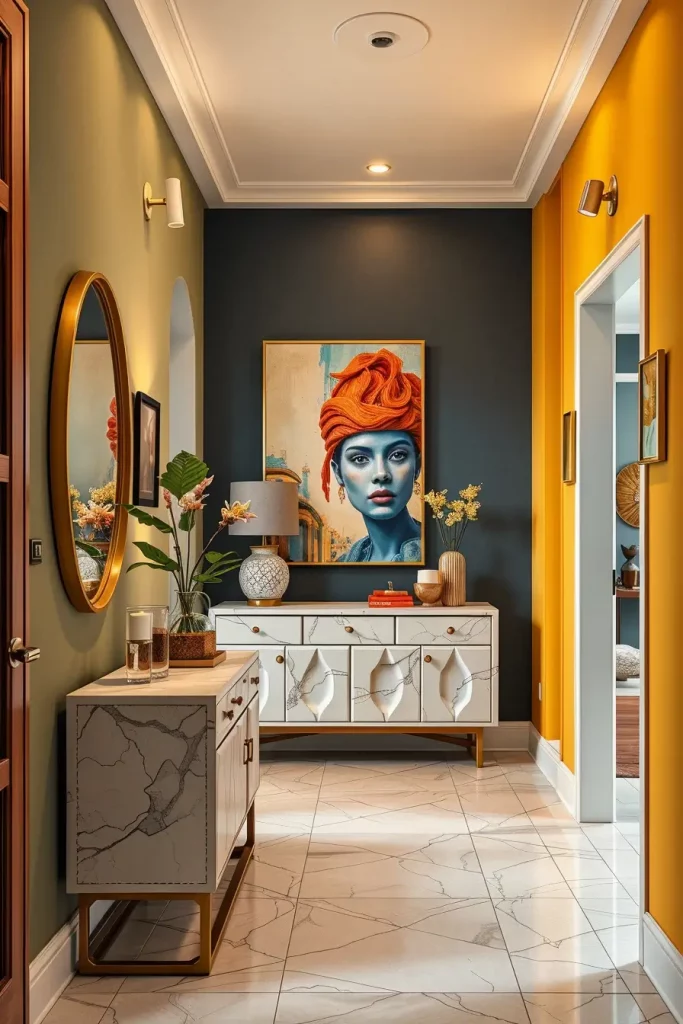 62 Primary Play Bold Hallway Decor Trends to Transform Your Home