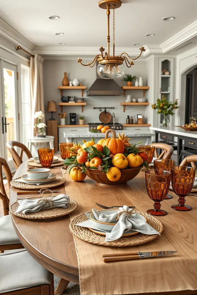 63 Cozy Kitchen Fall Decorations to Create a Warm and Inviting Space