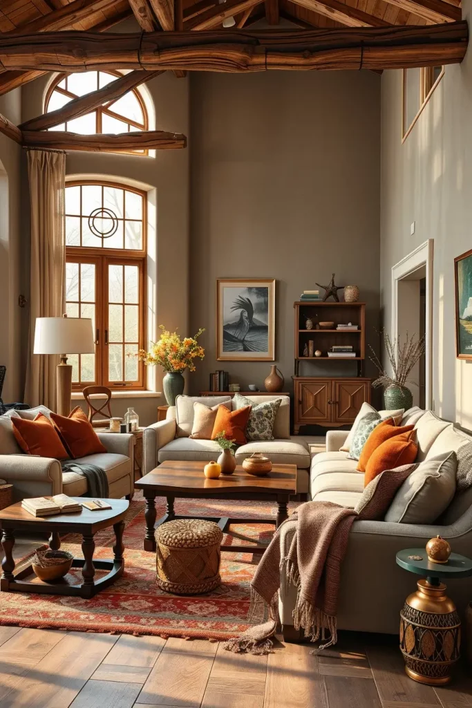 64 Warm Rustic Living Room Ideas for a Cozy and Inviting Home