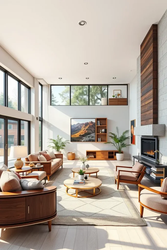 66 Cherry Coded Accents for Open-Plan Houses: Elegant Design Ideas