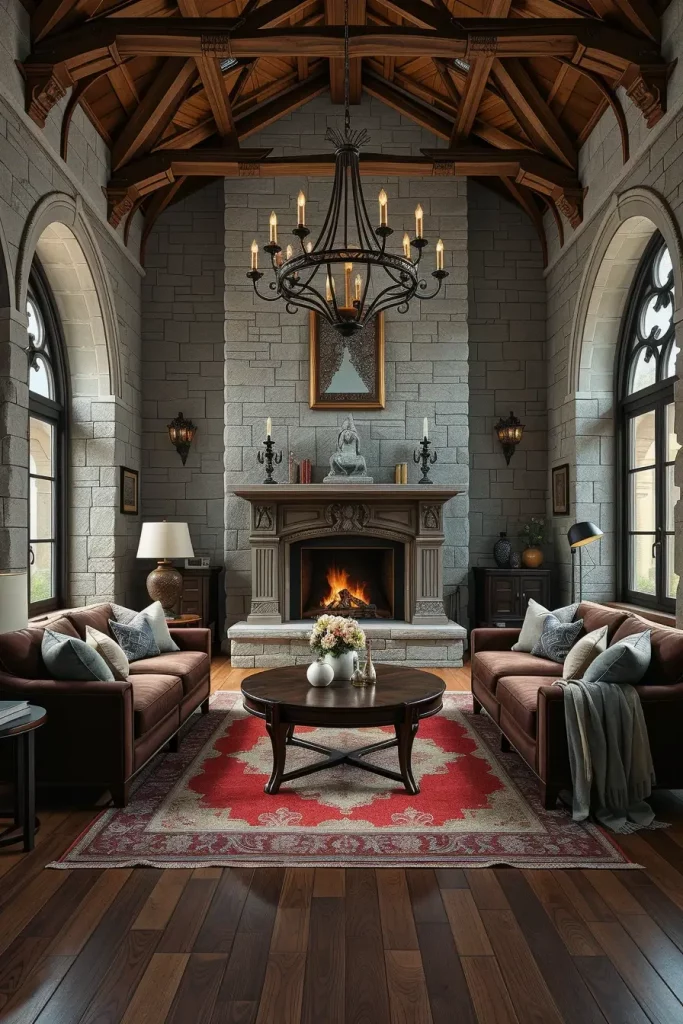 62 Castlecore Living Room Inspiration: Ideas for a Regal and Cozy Home