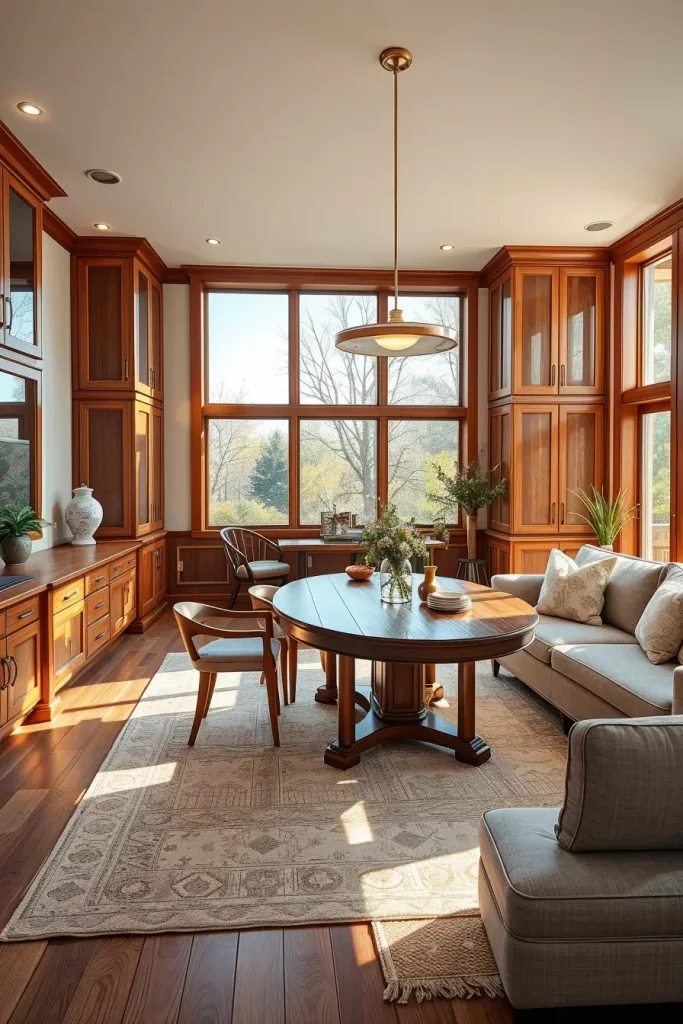 66 Cherry Coded Accents for Open-Plan Houses: Elegant Design Ideas
