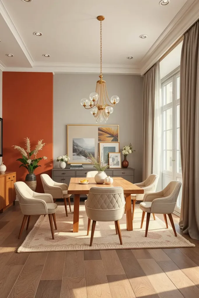 62 Warm-Toned Dining Room Interiors To Inspire Your Home Design