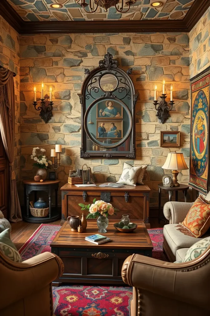62 Castlecore Living Room Inspiration: Ideas for a Regal and Cozy Home