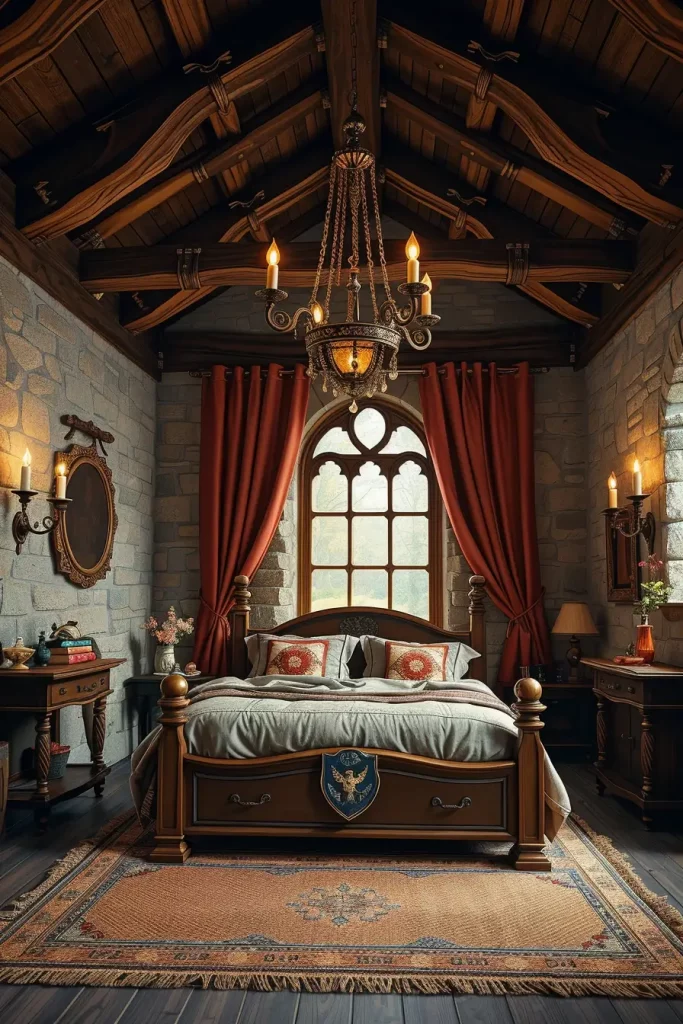 63 Medieval Bedroom Ideas to Transform Your Room into a Castle-Inspired Retreat