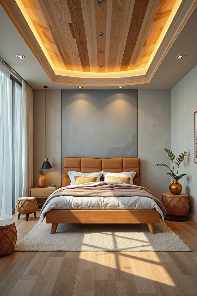 62 Modern Bedroom Design With Natural Materials for a Cozy and Stylish Space