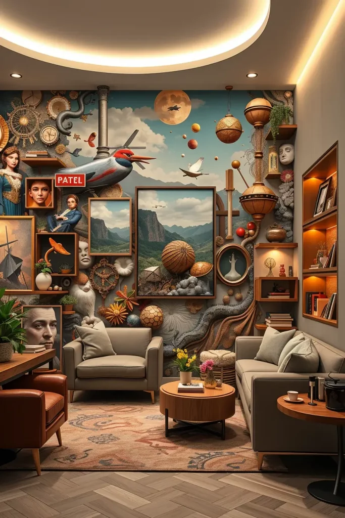 63 Modern Surrealism Statement Wall Art Ideas to Transform Your Space