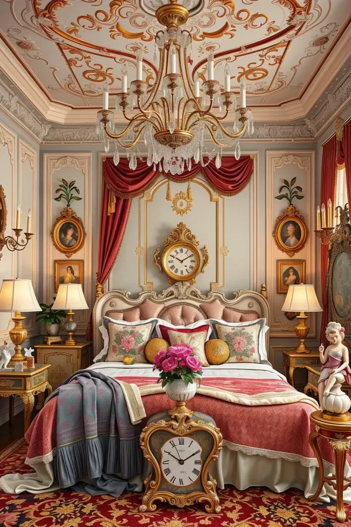 64 Rococo Revival Bedroom Furniture Ideas for Timeless Elegance