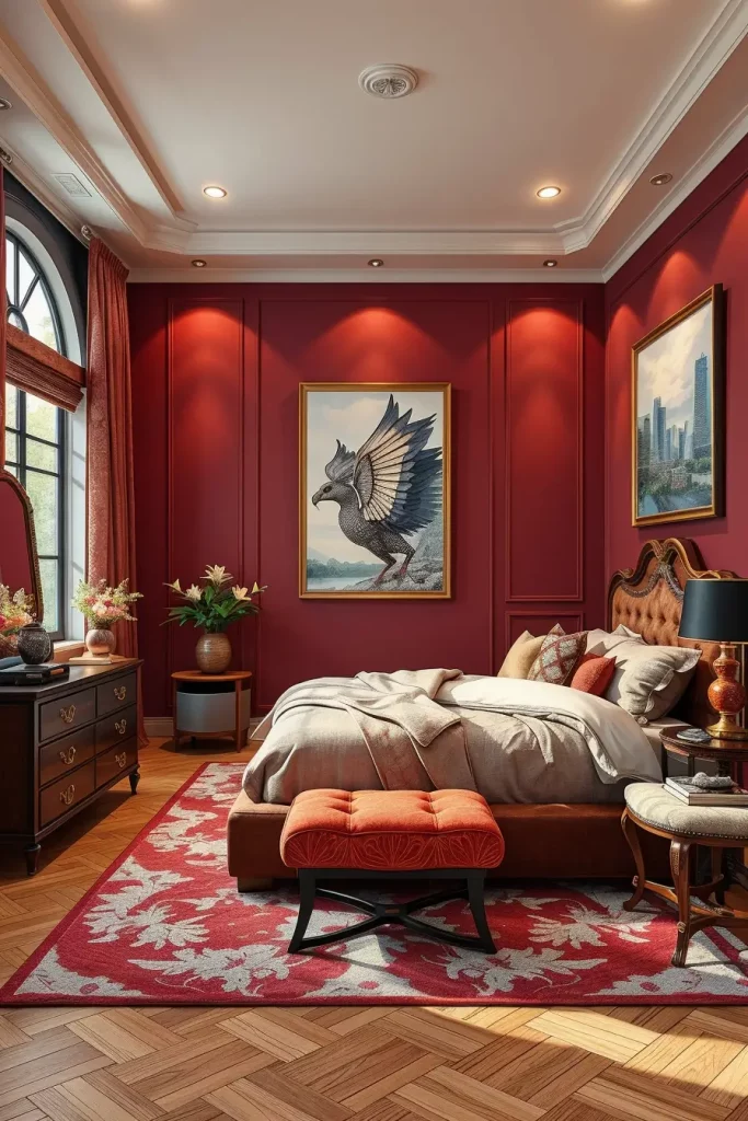 63 Cherry Coded Bedroom Color Palette: Stylish Ideas for Modern Bedroom Design