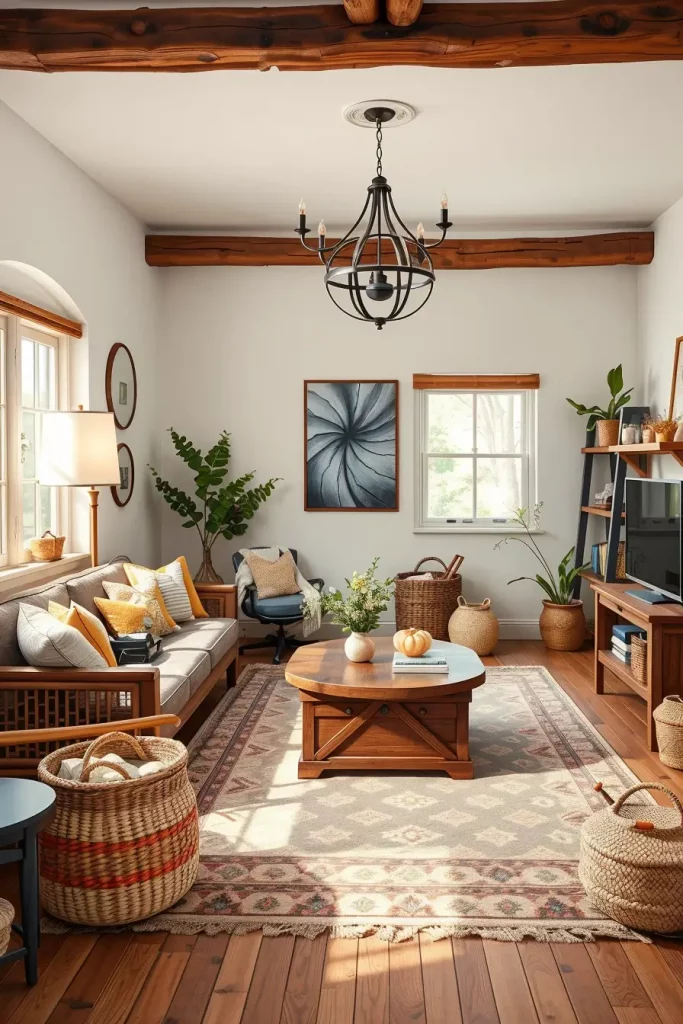 64 Warm Rustic Living Room Ideas for a Cozy and Inviting Home