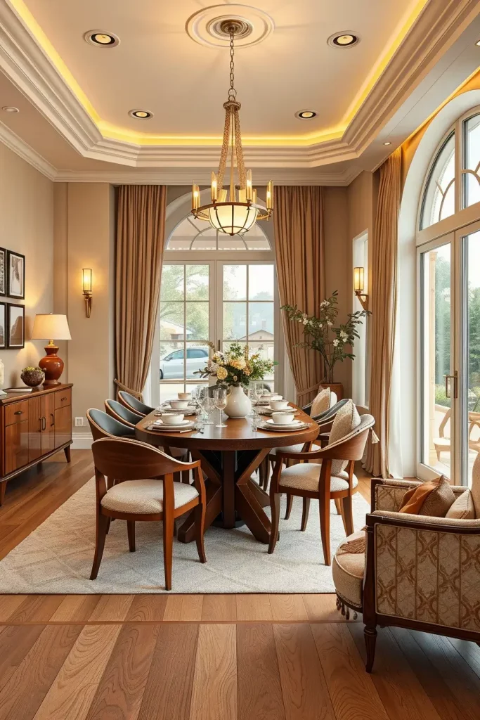62 Warm-Toned Dining Room Interiors To Inspire Your Home Design