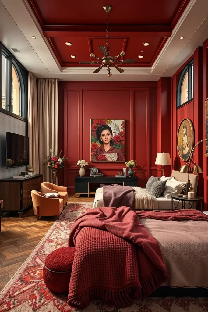 63 Cherry Coded Bedroom Color Palette: Stylish Ideas for Modern Bedroom Design
