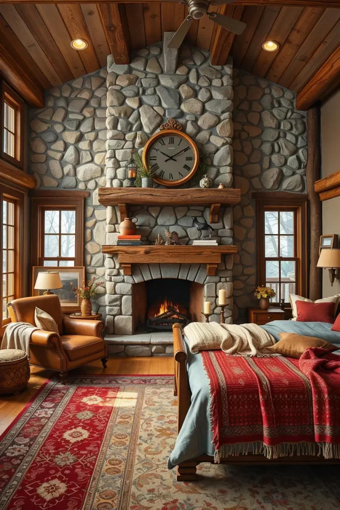 Stone Fireplace Bedroom: Cozy and Modern Design Ideas for Every Style