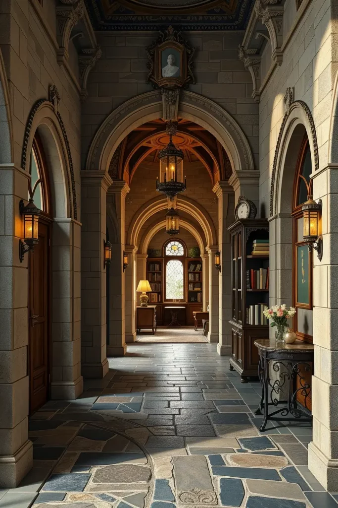 64 Castlecore Hallway Inspiration: Magical Medieval Designs for Your Home