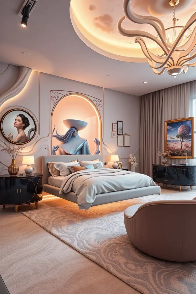 63 Surreal Bedroom Styling Ideas to Inspire Your Dreamlike Interior