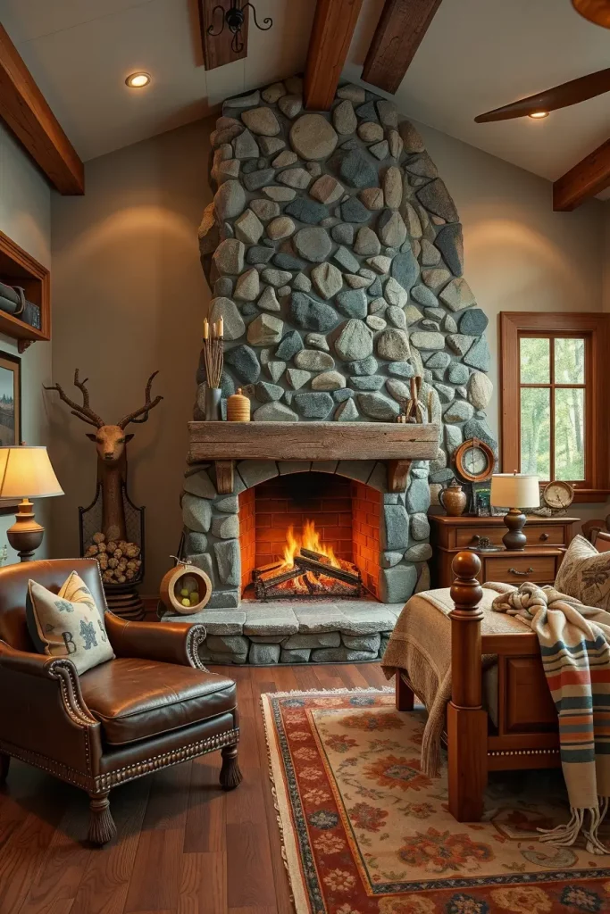 Stone Fireplace Bedroom: Cozy and Modern Design Ideas for Every Style