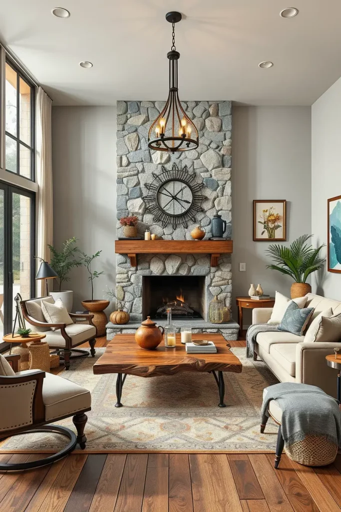 64 Warm Rustic Living Room Ideas for a Cozy and Inviting Home