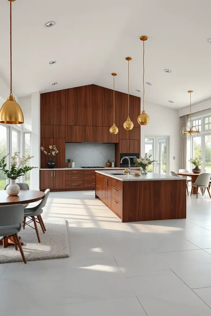 66 Cherry Coded Accents for Open-Plan Houses: Elegant Design Ideas
