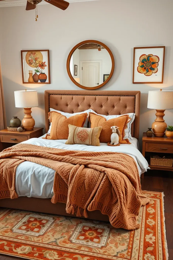 65 Terracotta and Tan Bedroom Ideas for a Warm and Elegant Interior