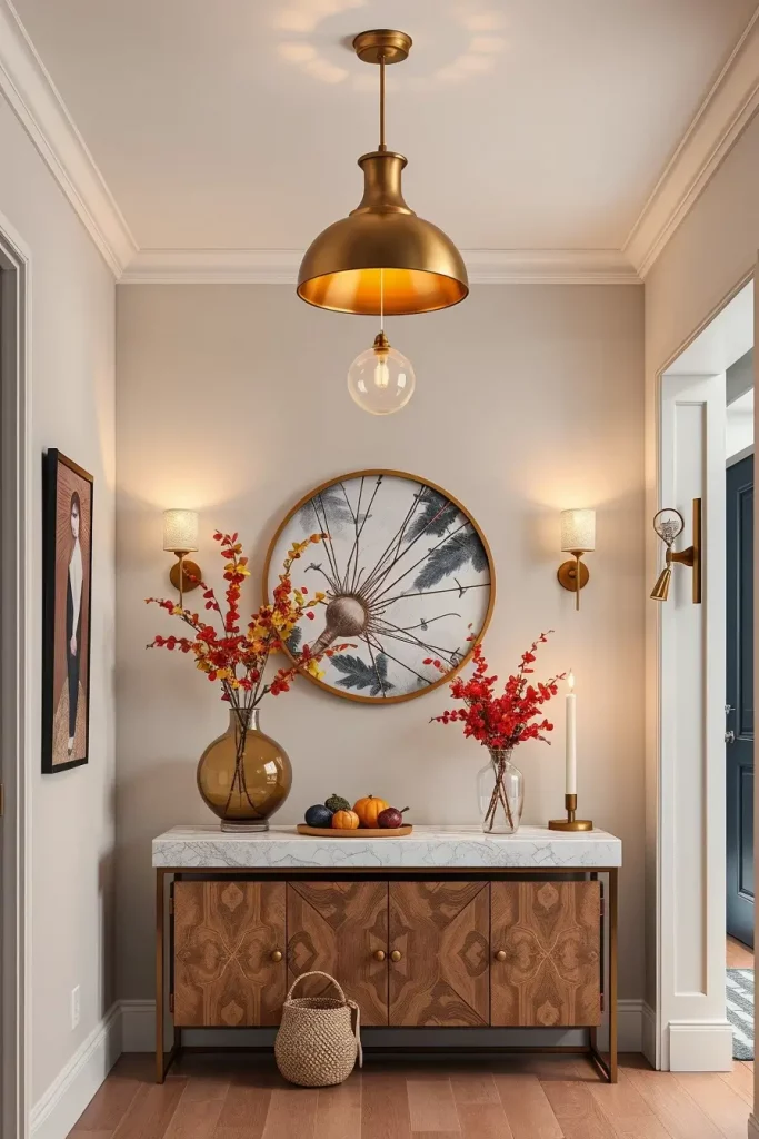 64 Fall Hallway Decor Trends to Transform Your Entryway This Season