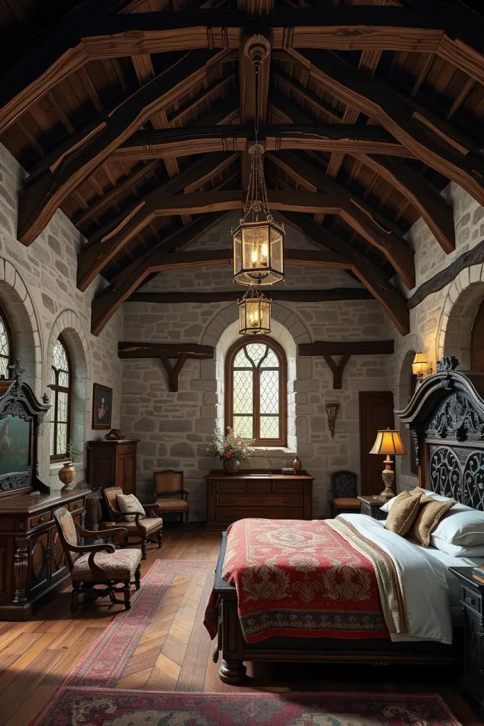 63 Medieval Bedroom Ideas to Transform Your Room into a Castle-Inspired Retreat