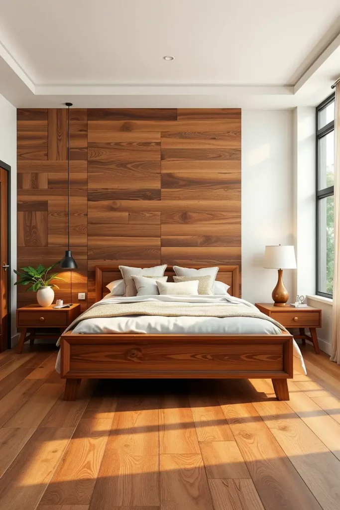 62 Modern Bedroom Design With Natural Materials for a Cozy and Stylish Space