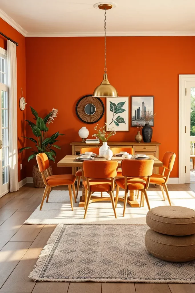 62 Warm-Toned Dining Room Interiors To Inspire Your Home Design