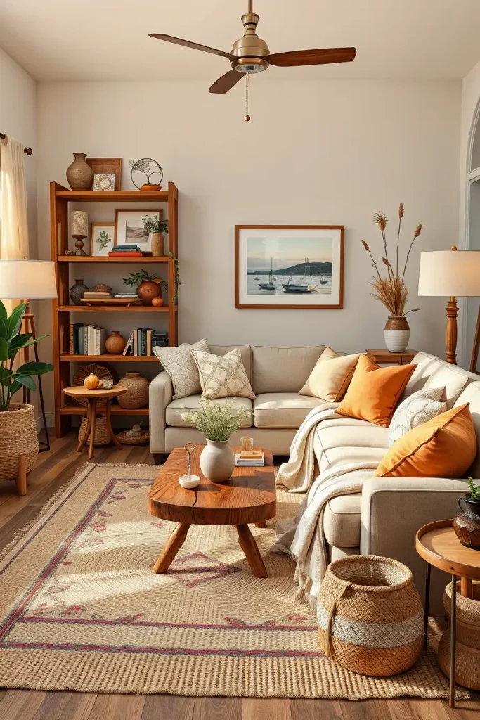64 Earth-Tone Living Room Ideas for a Warm and Natural Home