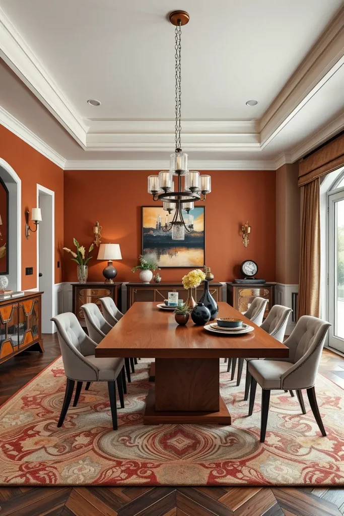 62 Warm-Toned Dining Room Interiors To Inspire Your Home Design