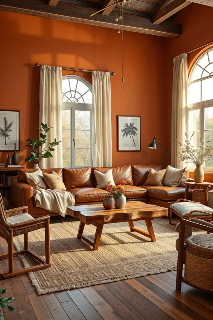 64 Modern Fall Living Room Colors to Refresh Your Space This Season