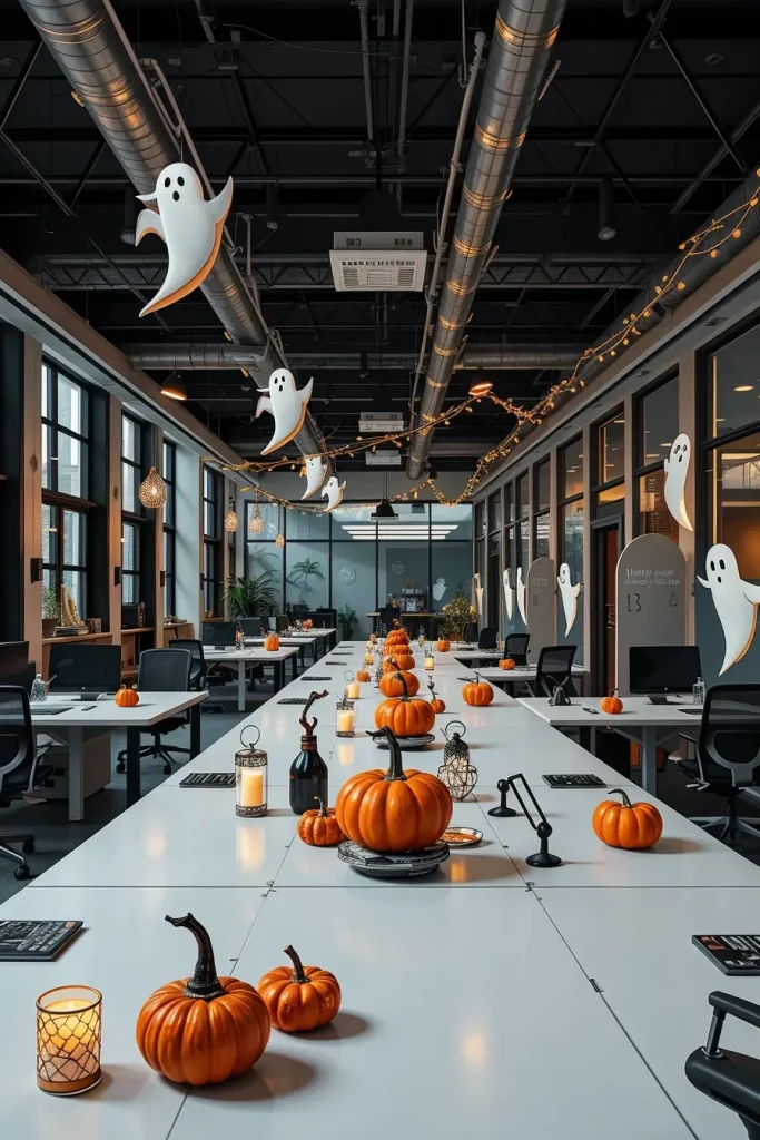 65 Office Halloween Decorations Ideas 2025: Stylish, Comical, and Modern Decor for Contemporary Workspaces