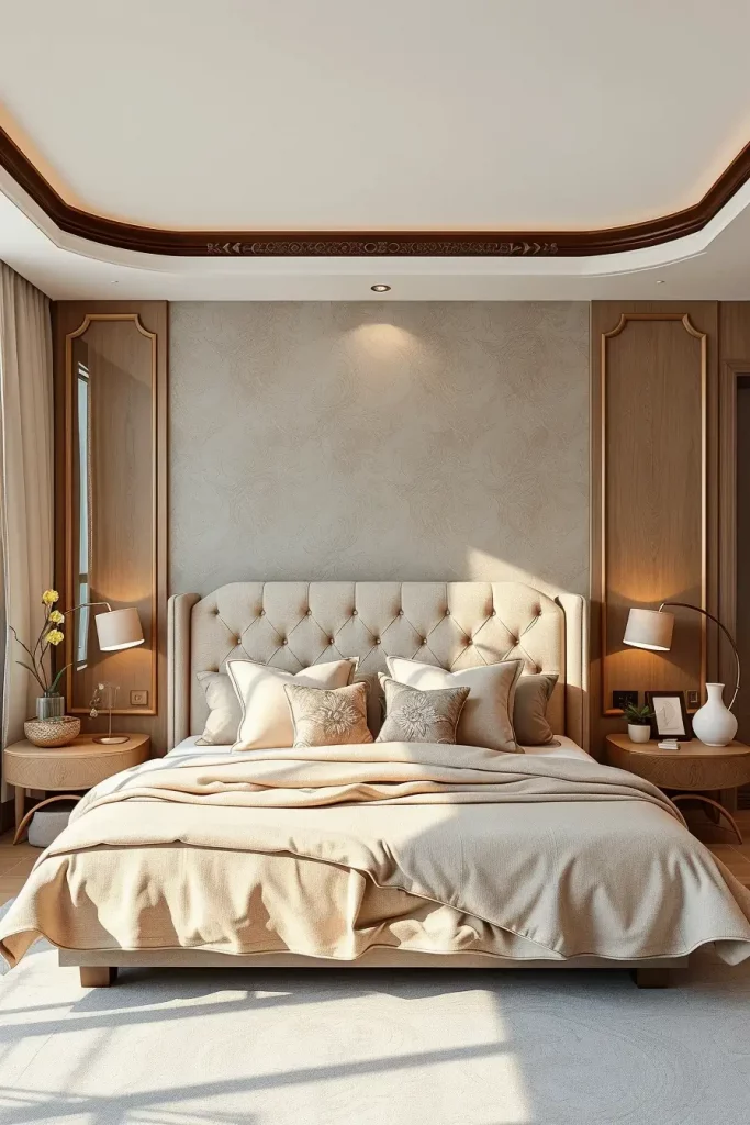 62 Bedroom With Organic Shapes And Natural Tones: Calming Design Ideas
