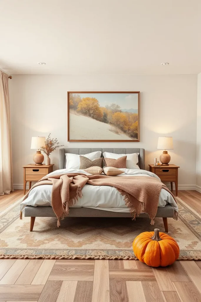65 Autumn Bedroom Design Inspiration for a Cozy and Stylish Fall Retreat