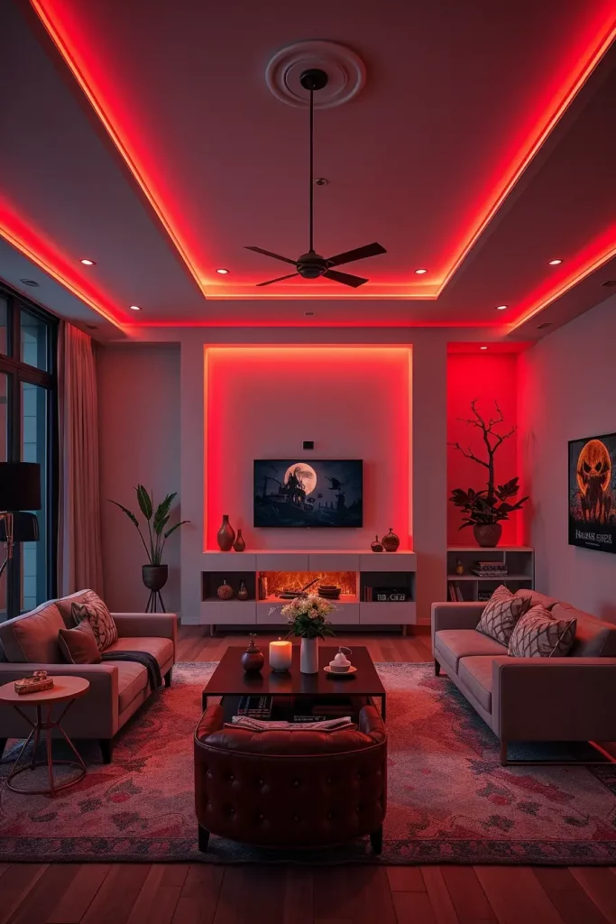 64 Halloween Living Room Decor Ideas 2025 for a Stylish and Spooky Interior