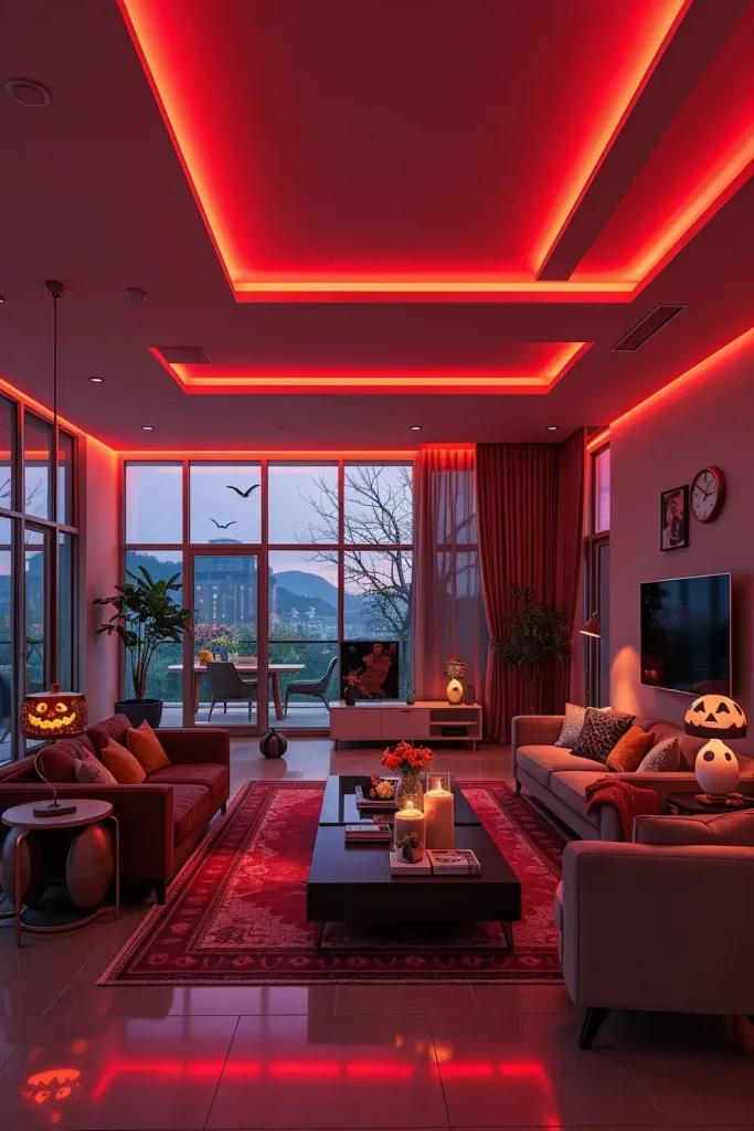 64 Halloween Living Room Decor Ideas 2025 for a Stylish and Spooky Interior