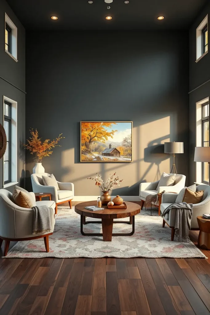 64 Modern Fall Living Room Colors to Refresh Your Space This Season