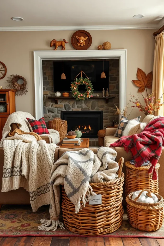 65 Fall Home Decorating Inspiration Ideas to Create a Cozy and Stylish Seasonal Space