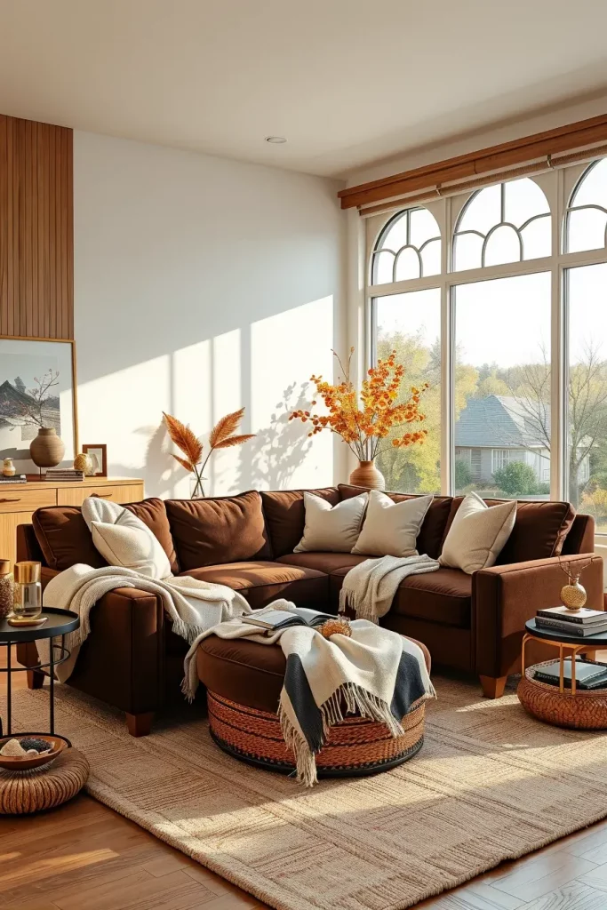 64 Modern Fall Living Room Colors to Refresh Your Space This Season