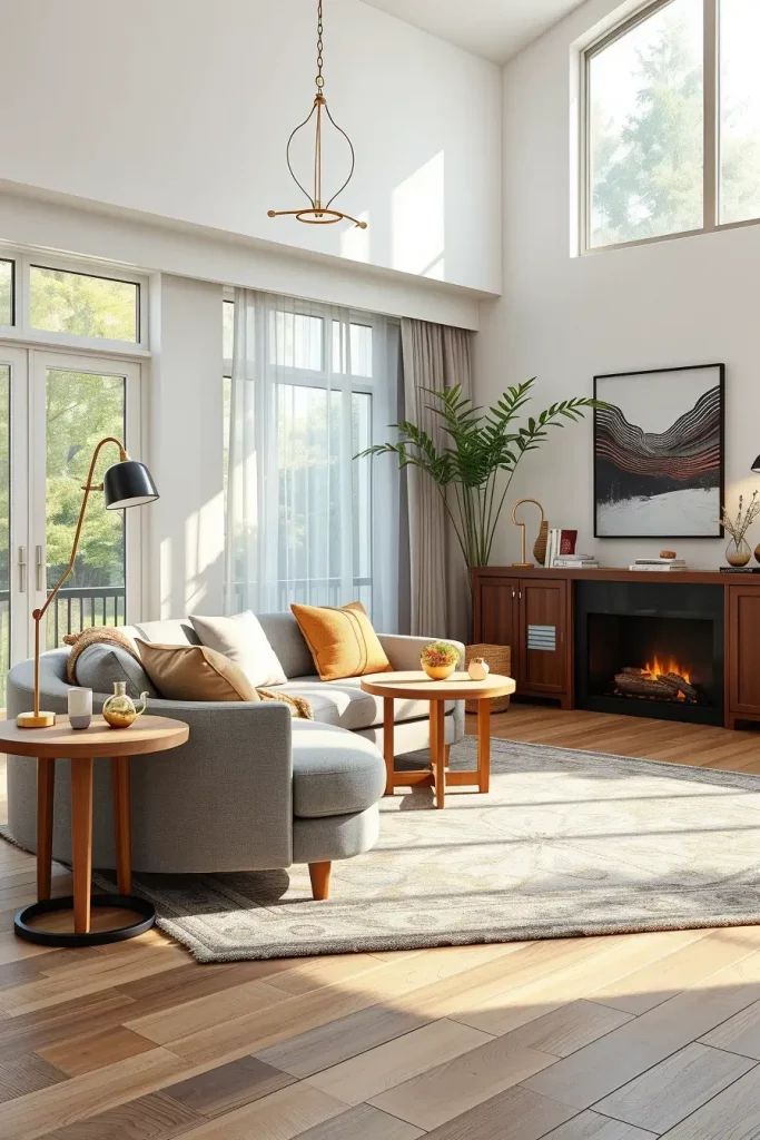 63 Curved Living Room Furniture Ideas for Stylish and Modern Interiors