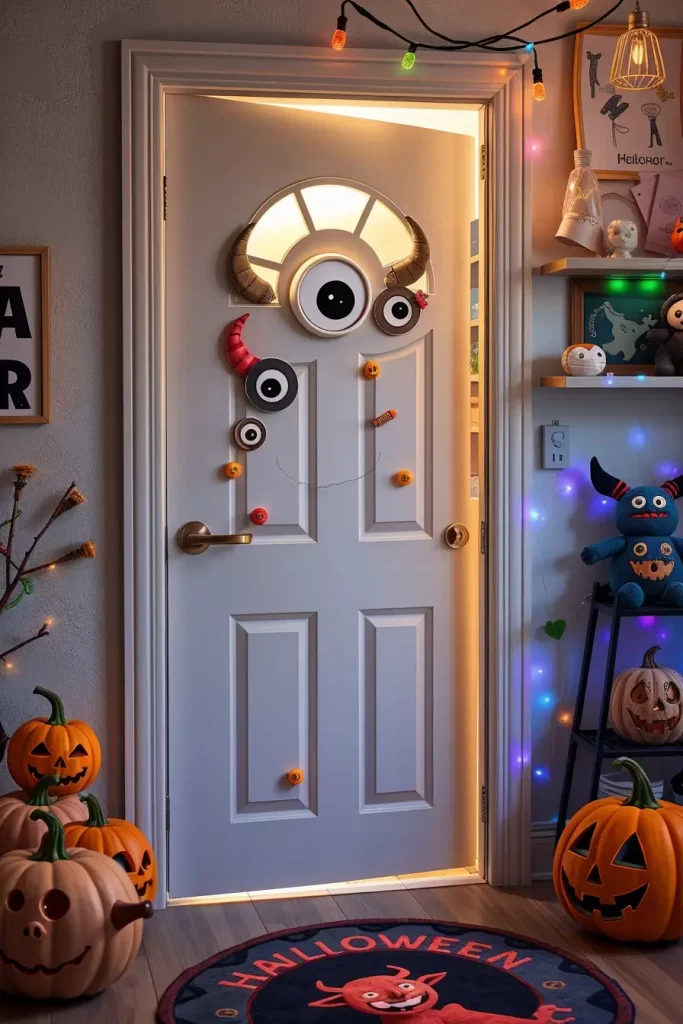 65 Cute Halloween Door Decorations 2025 to Make Your Entryway Adorably Spooky
