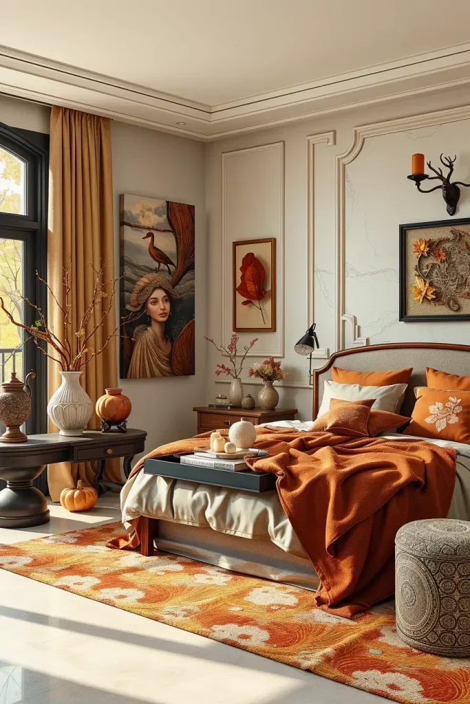 65 Autumn Bedroom Design Inspiration for a Cozy and Stylish Fall Retreat